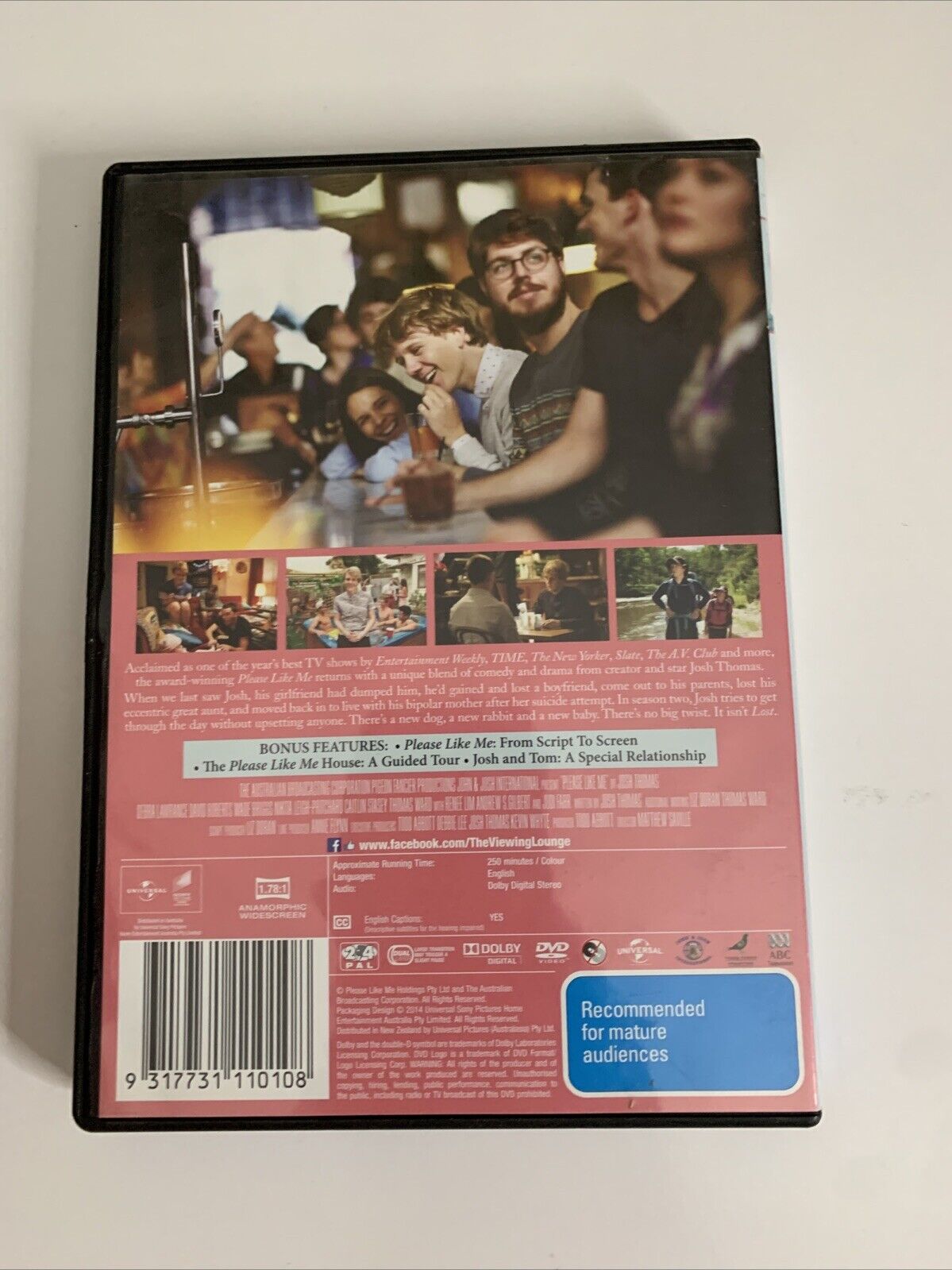 Please Like Me : Series 1, 2, 3 (DVD, 2013) Comedy Region 4 &2