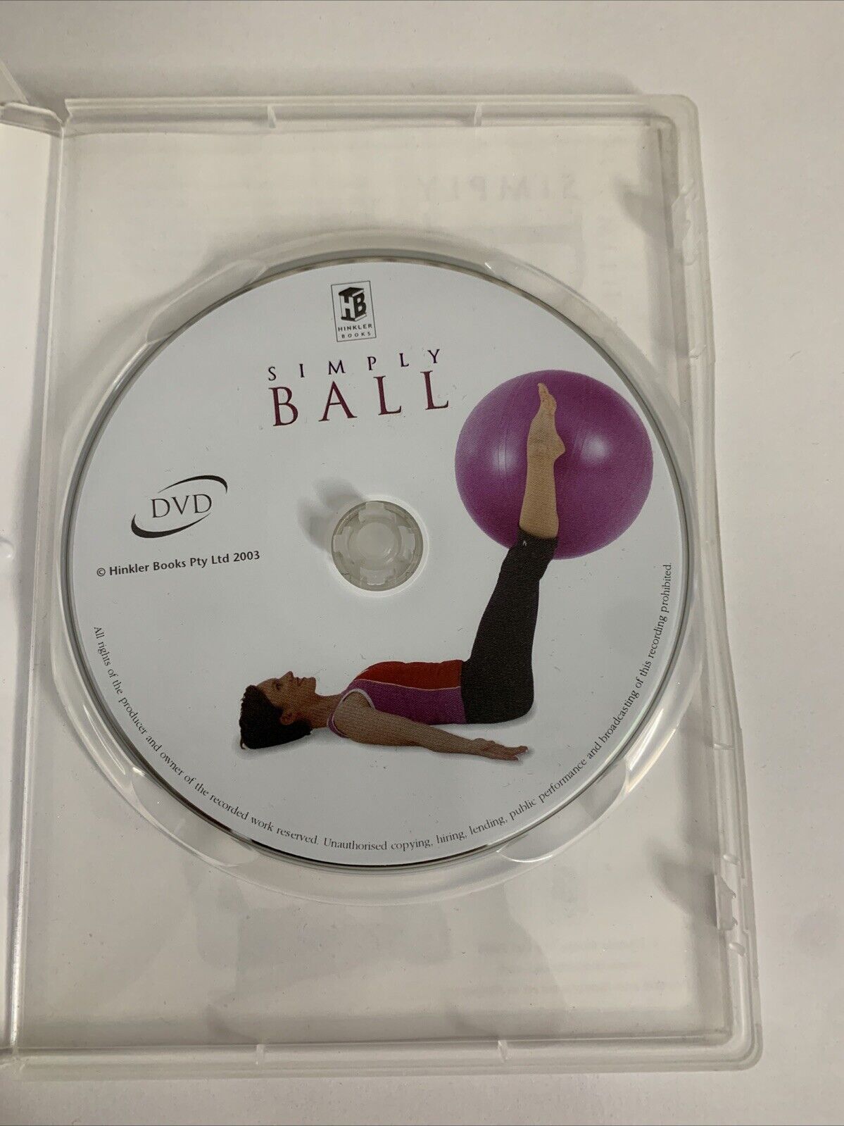 Simply Ball With Pilates Principles (DVD) Jennifer Pohlman  All Regions