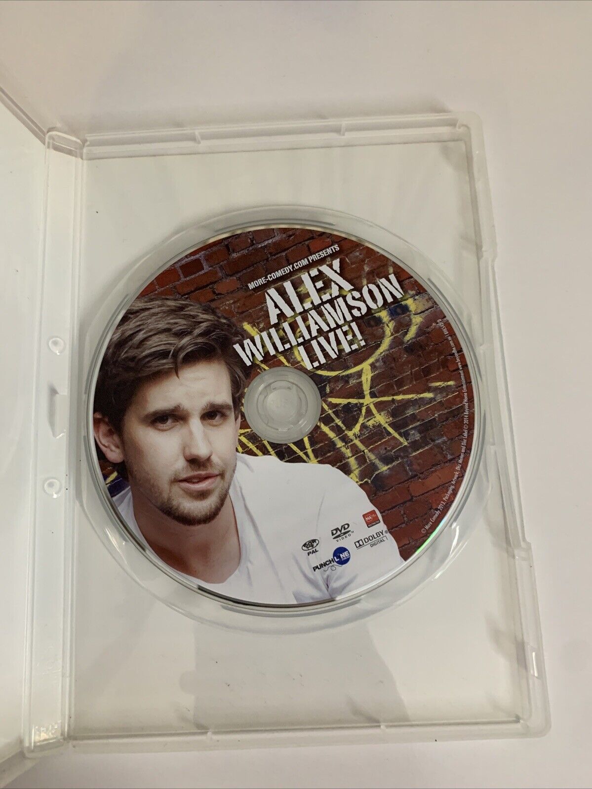 Alex Williamson Live (DVD, 2013) Comedy Region 4