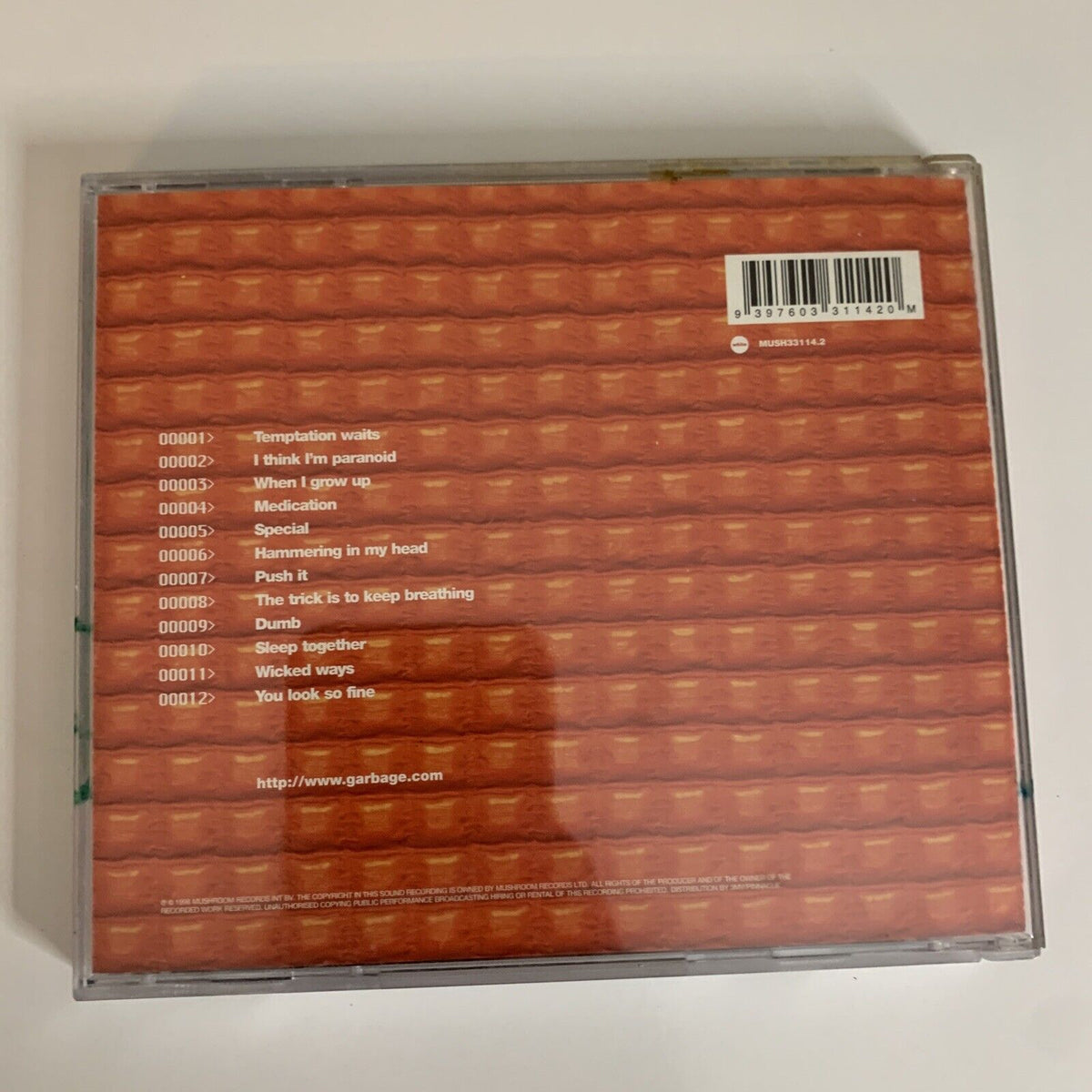 Garbage 2 Garbage – Version 2.0 (CD 1998) Album – Retro Unit