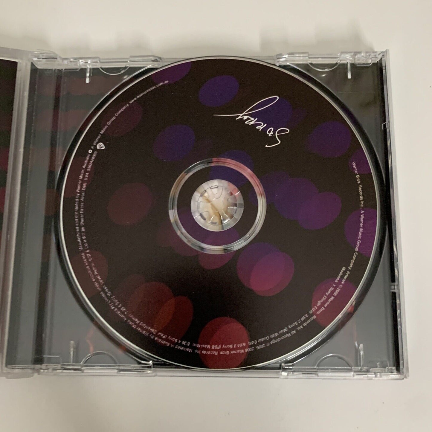 Sorry by Madonna (CD, 2006) Warner Bros Records