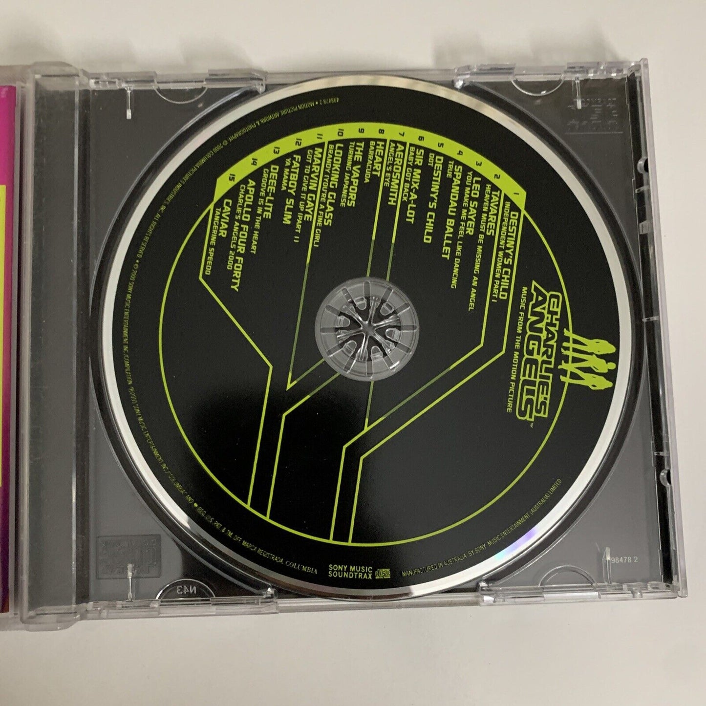 Charlie's Angels Music From The Motion Picture (CD, 2000) Album