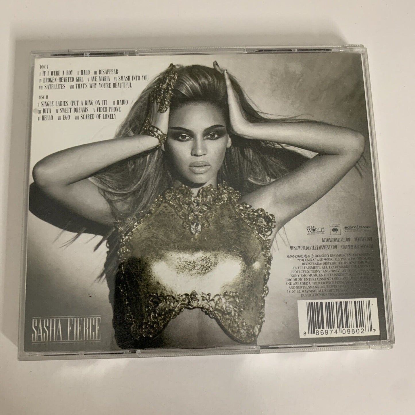 I Am...Sasha Fierce [Deluxe Edition] by Beyoncé (CD, 2-Disc, 2008)