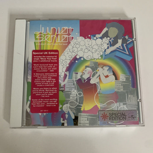 D-D-Don't Don't Stop the Beat by Junior Senior (CD, 2003, Enhanced) Special Ed.