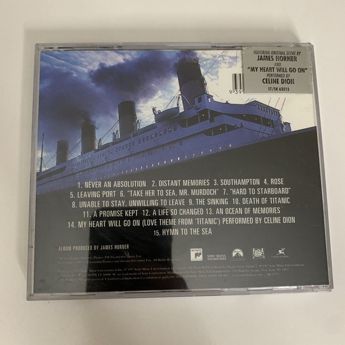 Titanic : Music From The Motion Picture (CD, 1997) Album
