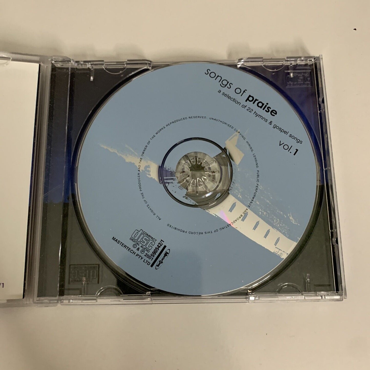 Songs Of Praise Vol 1 : 22 Hymns & Gospel Songs (CD, 2001) 590542/1