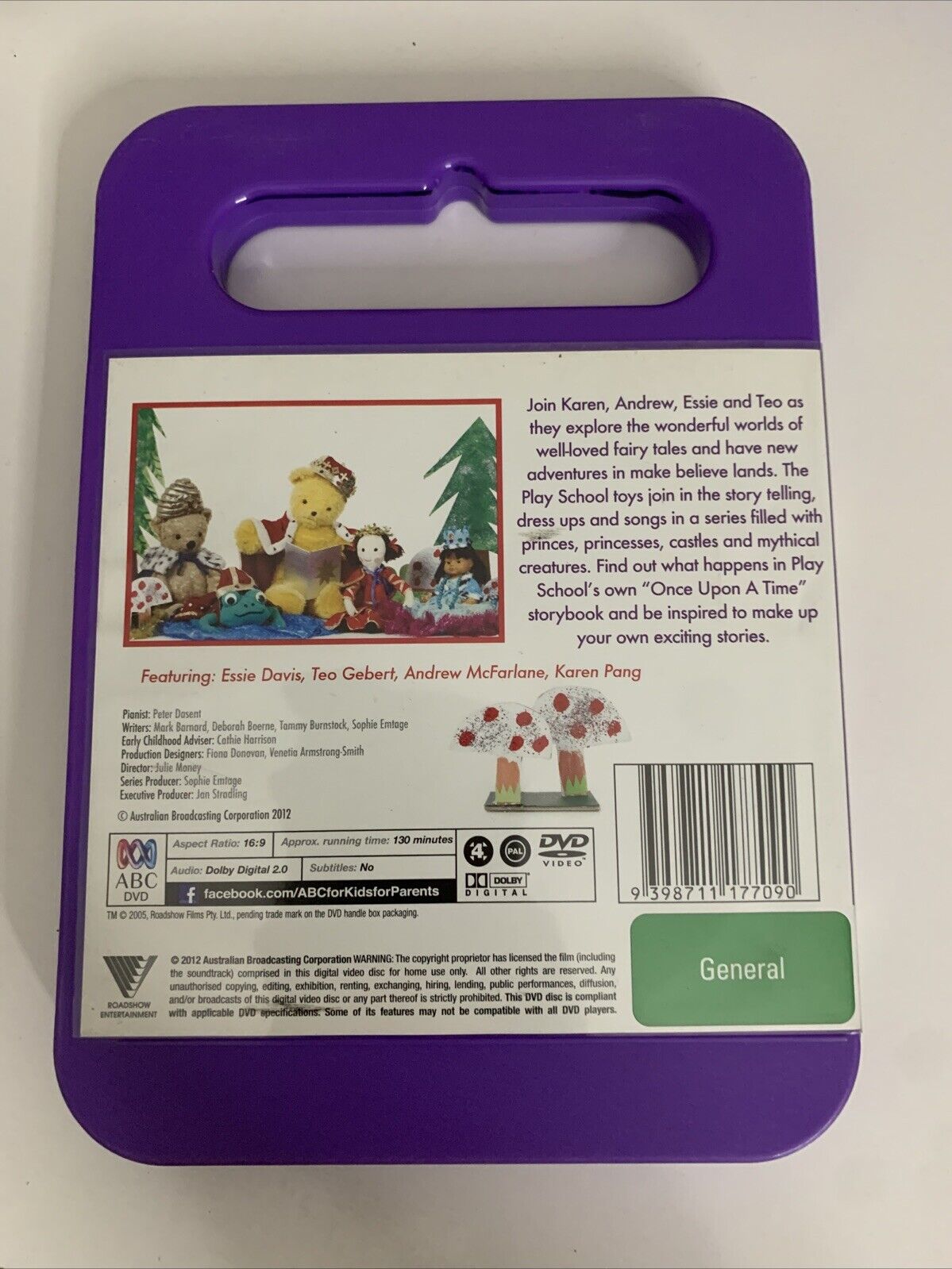 Play School Once Upon a Time (DVD, 2011) ABC Kids Region 4