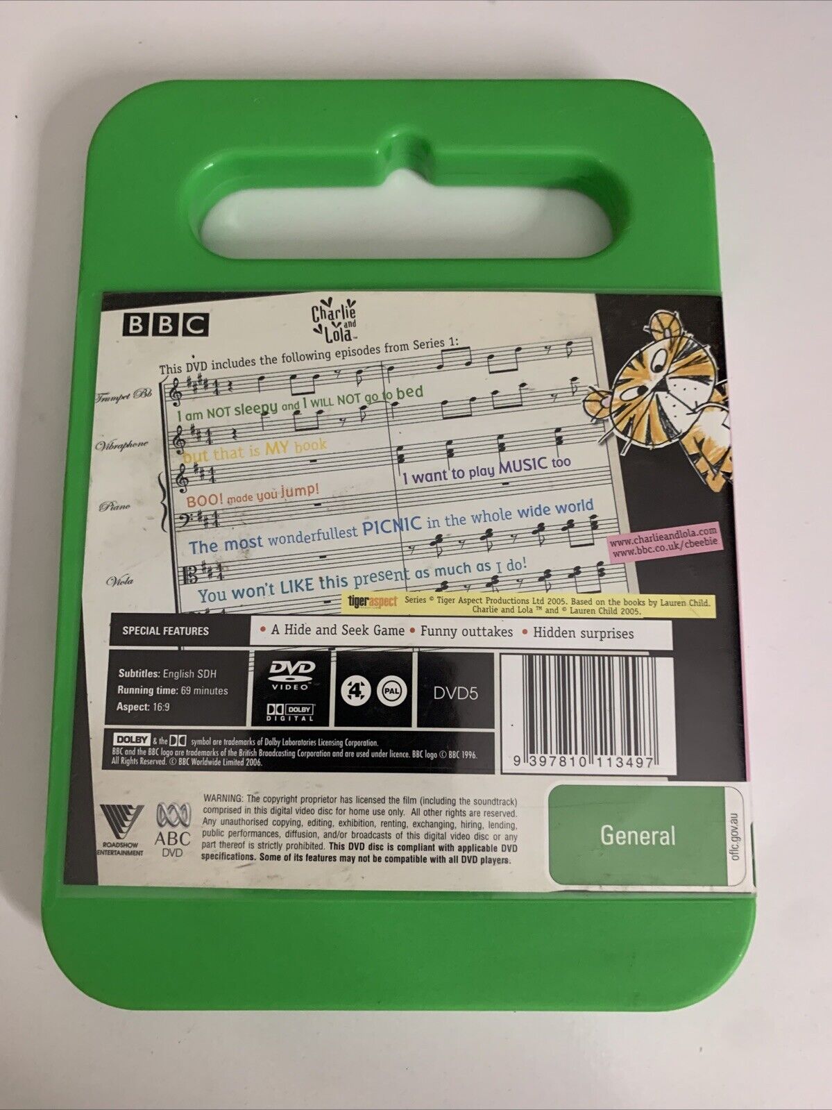 Charlie and Lola : Vol 2 (DVD, 2005) Animation Region 4