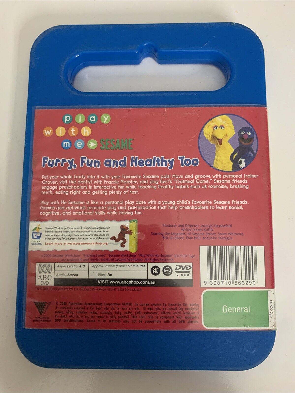 Play With Me Sesame : Furry Fun & Healthy Too (DVD, 2004) Region 4