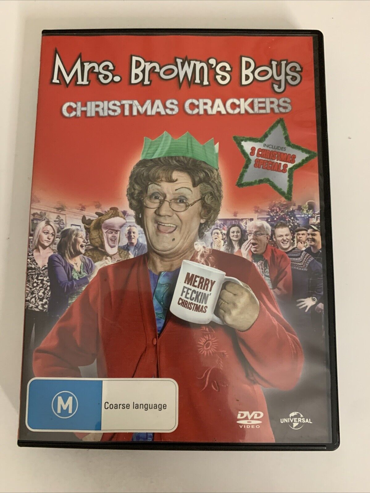 Mrs. Brown's Boys Christmas Crackers (DVD, 2012) Region 4 &2