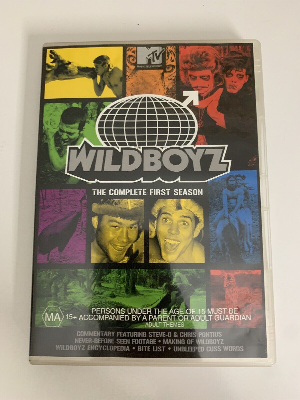 Wildboyz : The Complete First Season (DVD, 2003) Steve-O Region 4