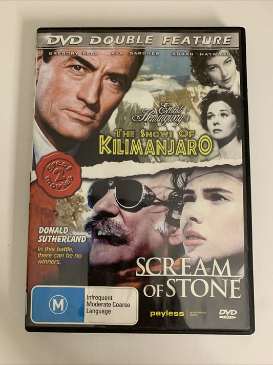 The Snows Of Kilimanjaro / Scream of Stone (DVD) Gregory Peck All Regions