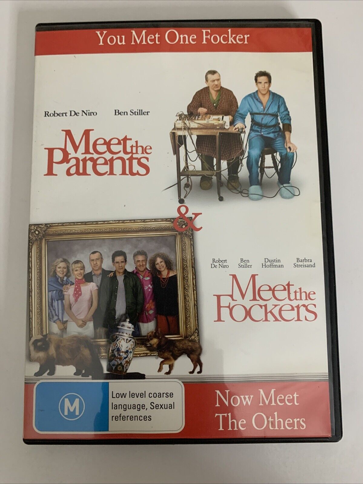 Meet the Parents / Meet the Fockers (DVD, 2000) Ben Stiller, Robert De Niro