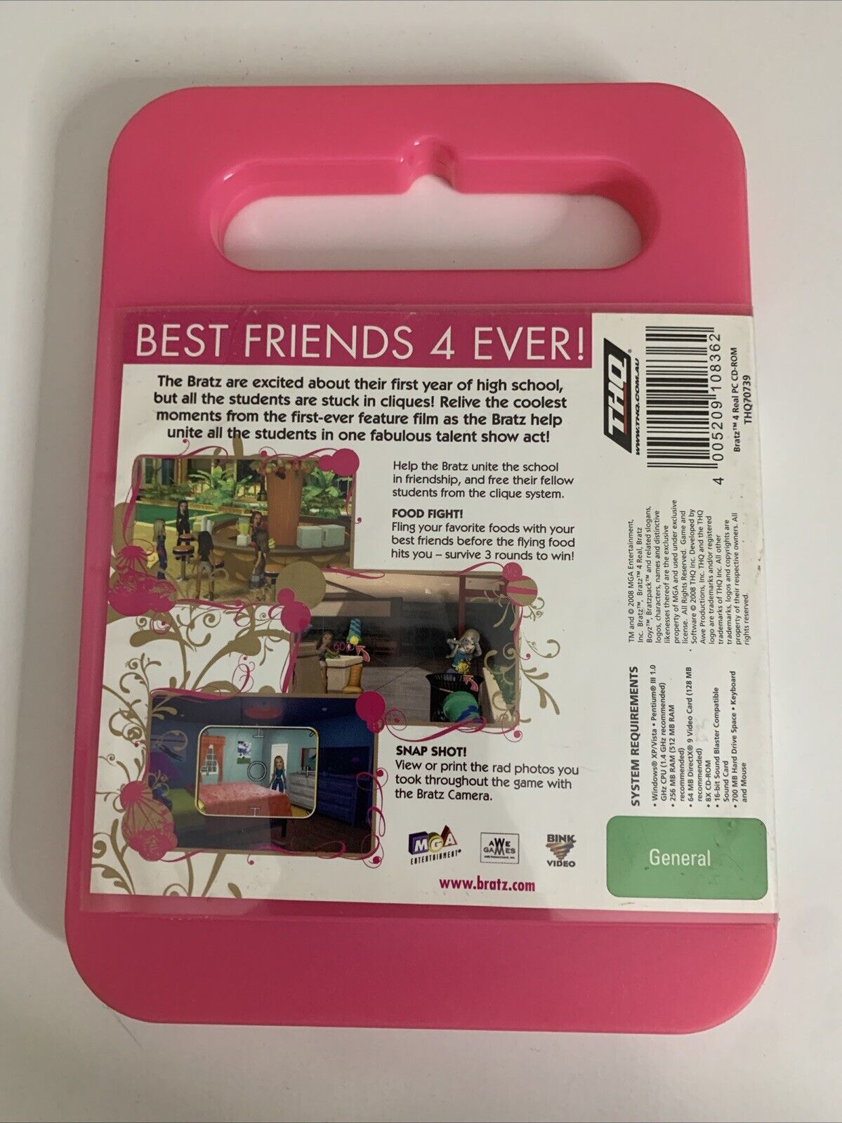 Bratz 4 Real  PC Windows 2007 Game