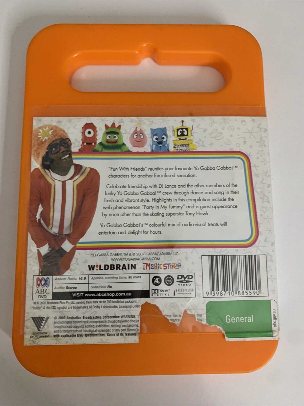 Yo Gabba Gabba! Fun with Friends! (DVD, 2008) Region 4