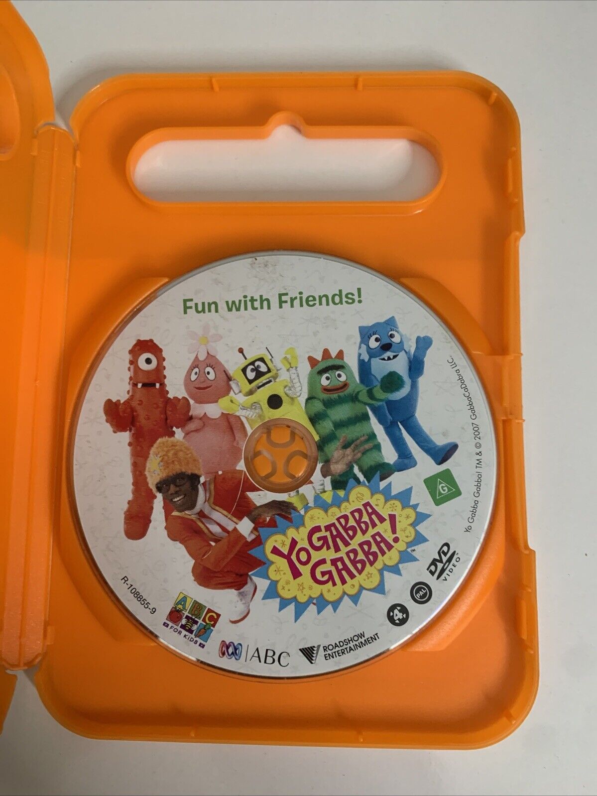 Yo Gabba Gabba! Fun with Friends! (DVD, 2008) Region 4