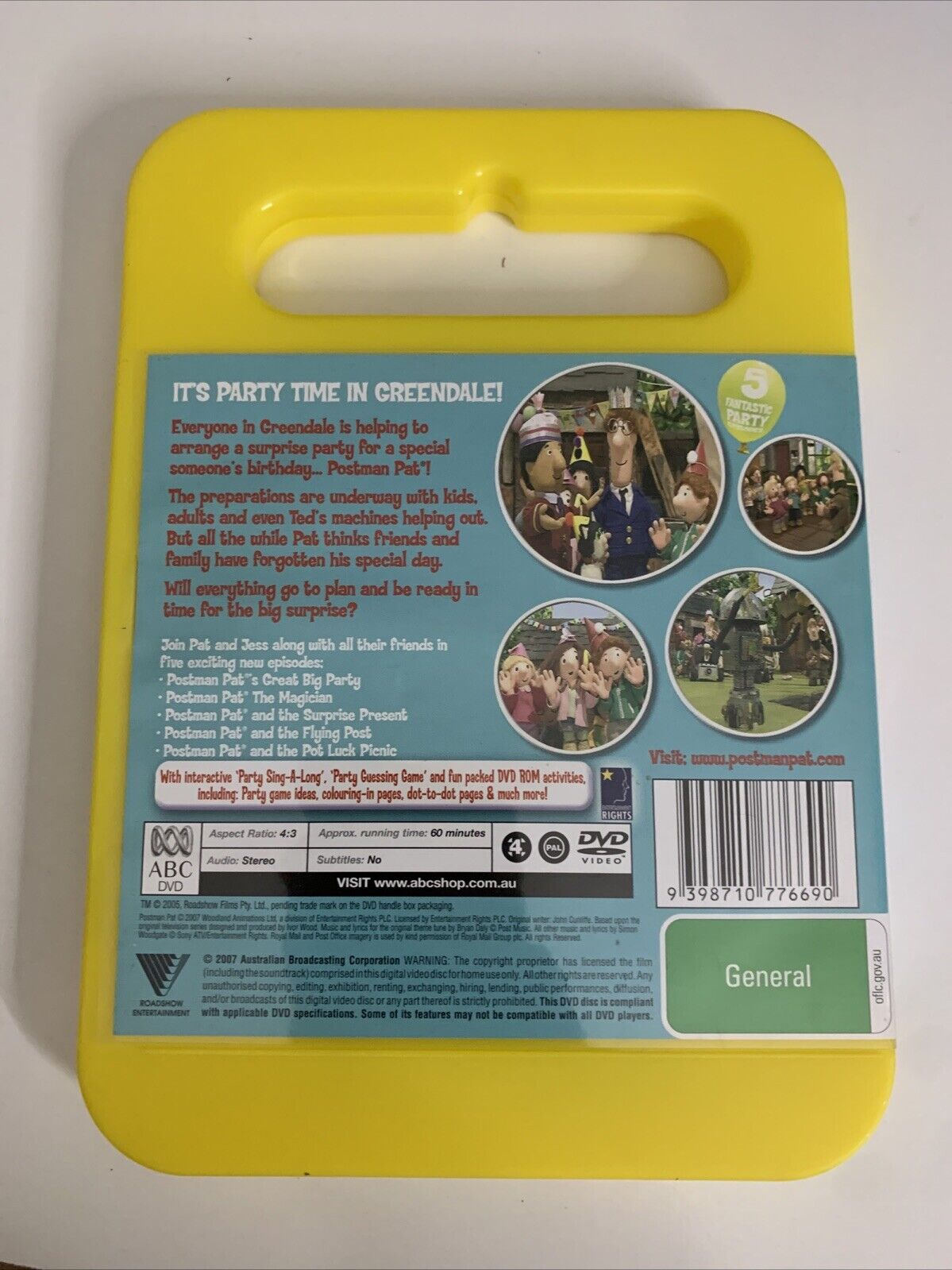 Postman Pat Great Big Party (DVD, 2005) Region 4