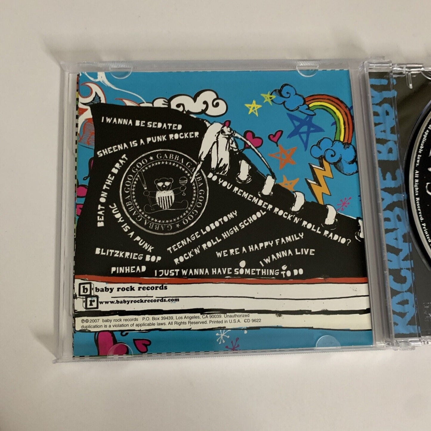 Rockabye Baby! Lullaby Renditions of the Ramones by Rockabye Baby! (CD, 2007)