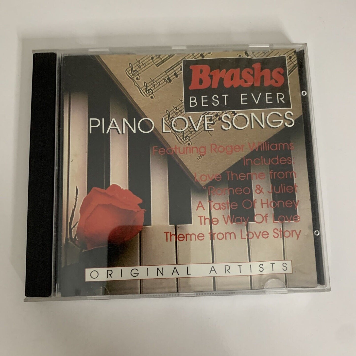 Brashs Best Ever Piano Love Songs (CD, 1995) Album