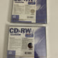 2x Aopen CD-RW Re-Writable 650 MB Blank Media NEW Sealed