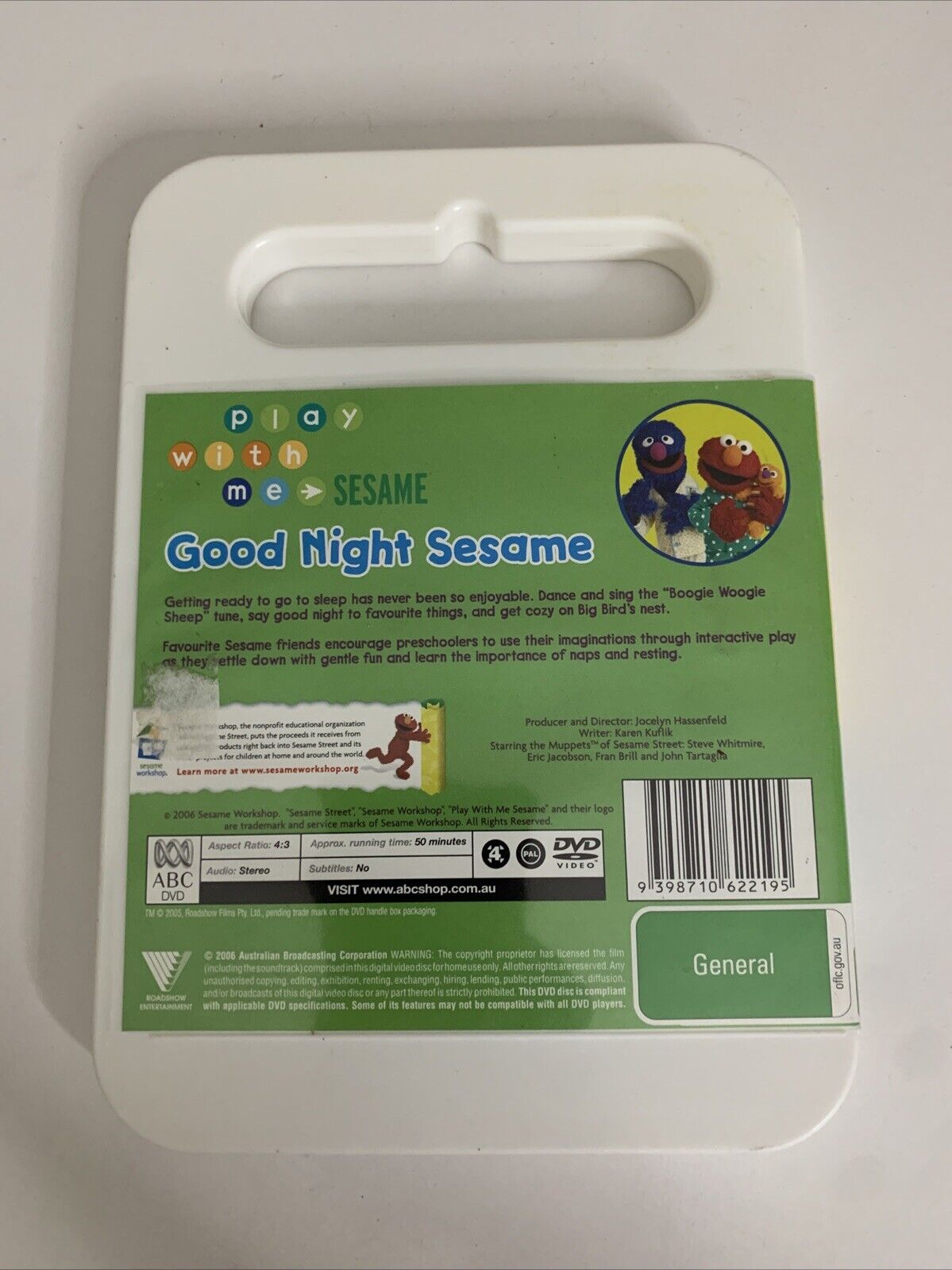 Play With Me Sesame : Good Night Sesame (DVD, 1999) ABC Kids Region 4