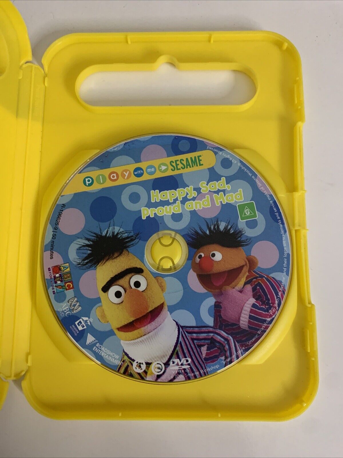 Play with Me Sesame : Happy, Sad, Proud and Mad (DVD, 1999) Region 4