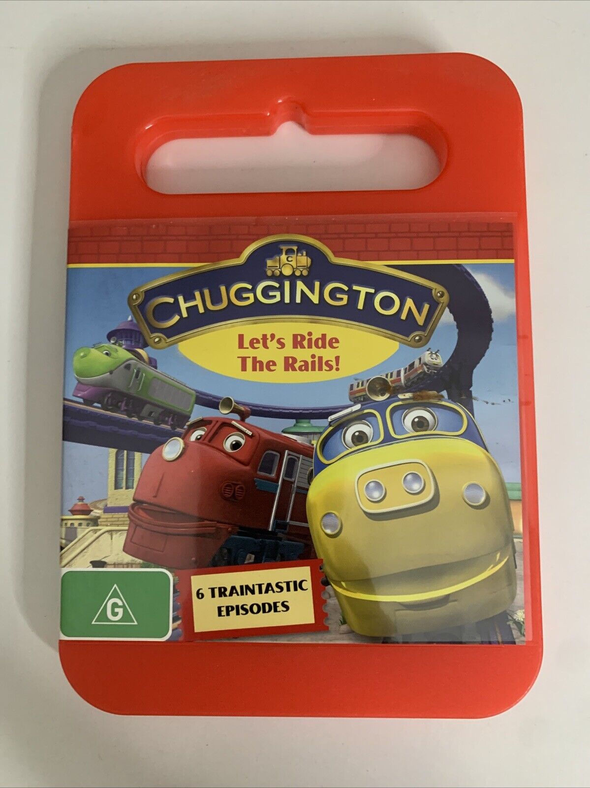 Let's Ride The Rails Dvd Chuggington Let's Ride the Rails (DVD, 2008) Animation Region 4 – Retro ...