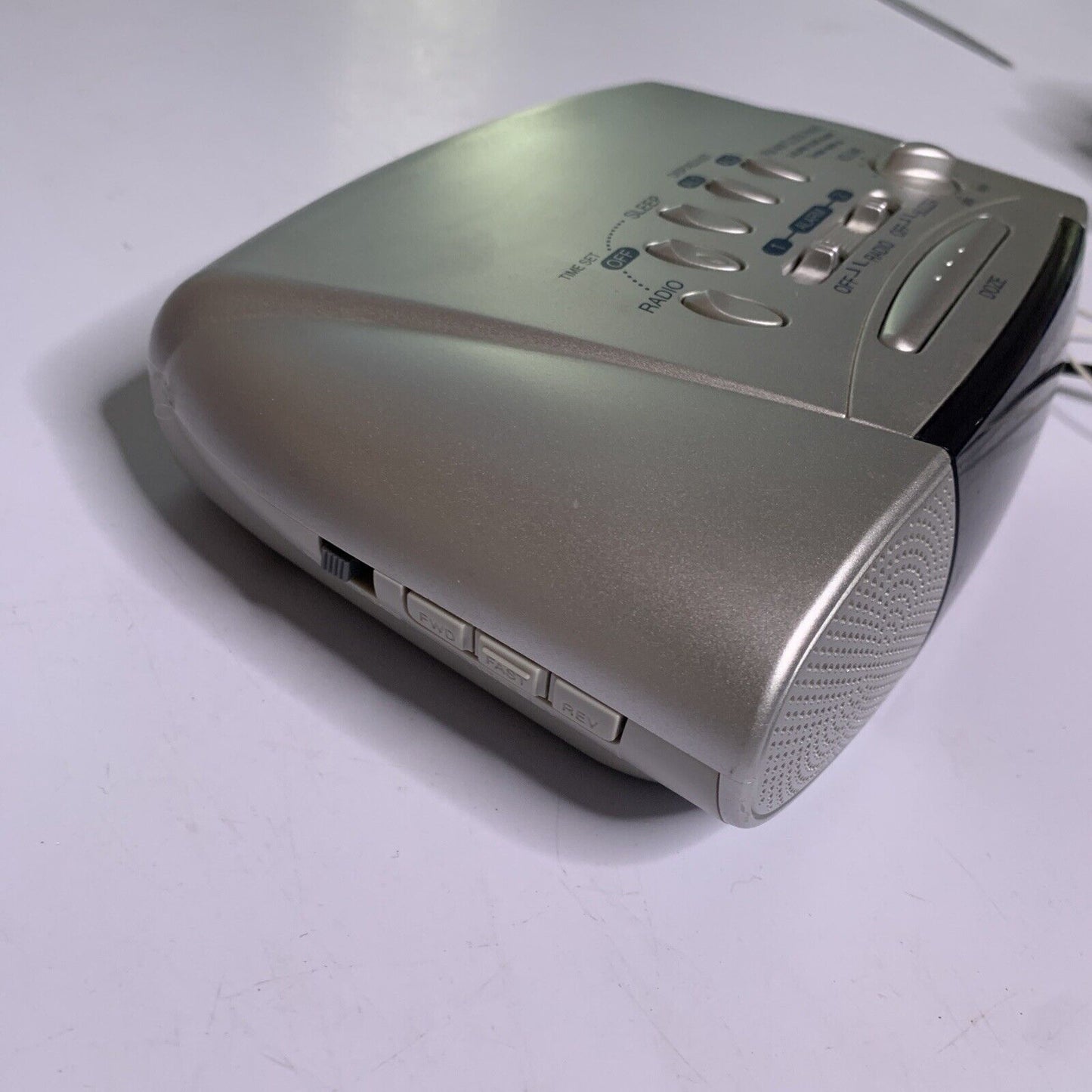 Panasonic RC-7290 Alarm Clock Radio AM/FM Snooze Function