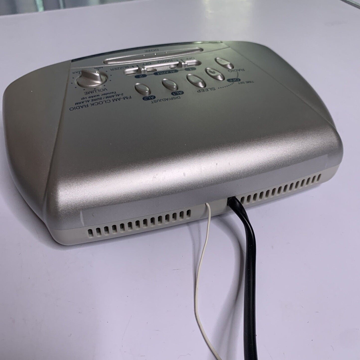 Panasonic RC-7290 Alarm Clock Radio AM/FM Snooze Function