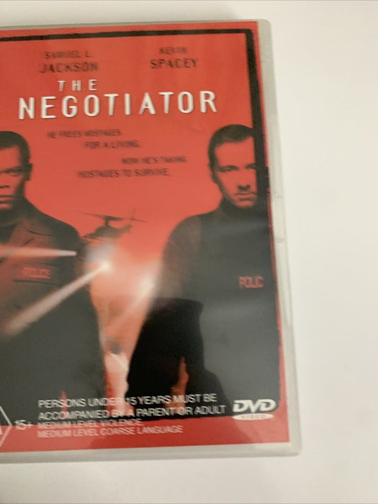The Negotiator (DVD, 1998) Kevin Spacey, Samuel L. Jackson  Region 4