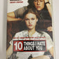 10 Things I Hate About You (DVD, 1999) Julia Stiles, Heath Ledger Region 4