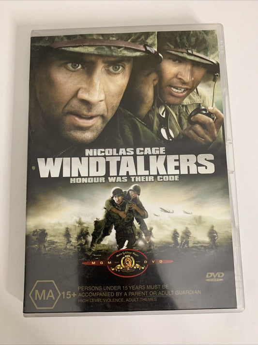 Windtalkers (DVD, 2002) Christian Slater, Nicolas Cage  Region 4