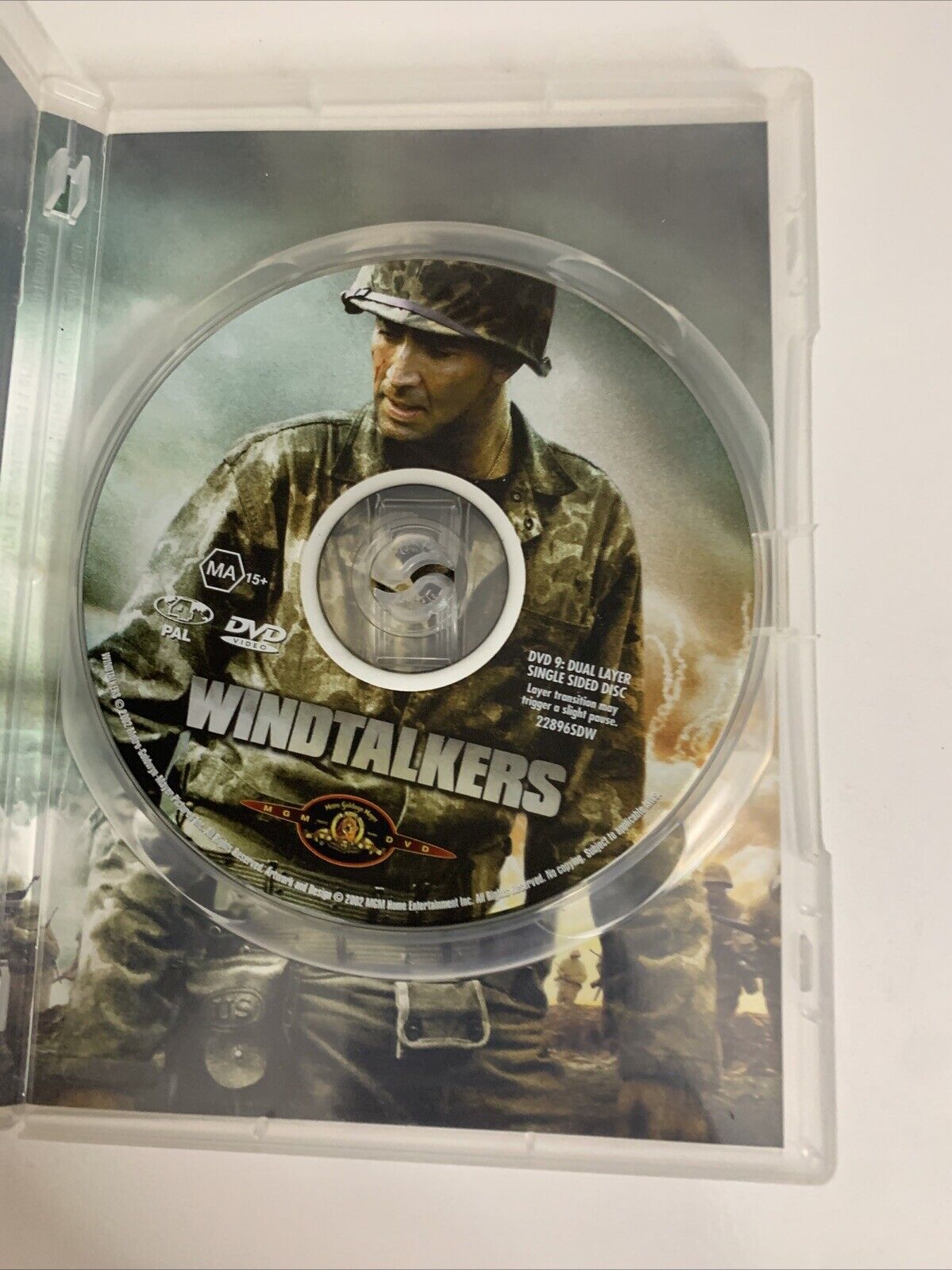 Windtalkers (DVD, 2002) Christian Slater, Nicolas Cage  Region 4