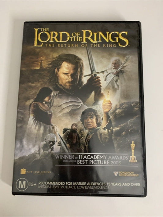 Lord of the Rings : The Return of the King (DVD, 2003, 2-Disc) Region 4