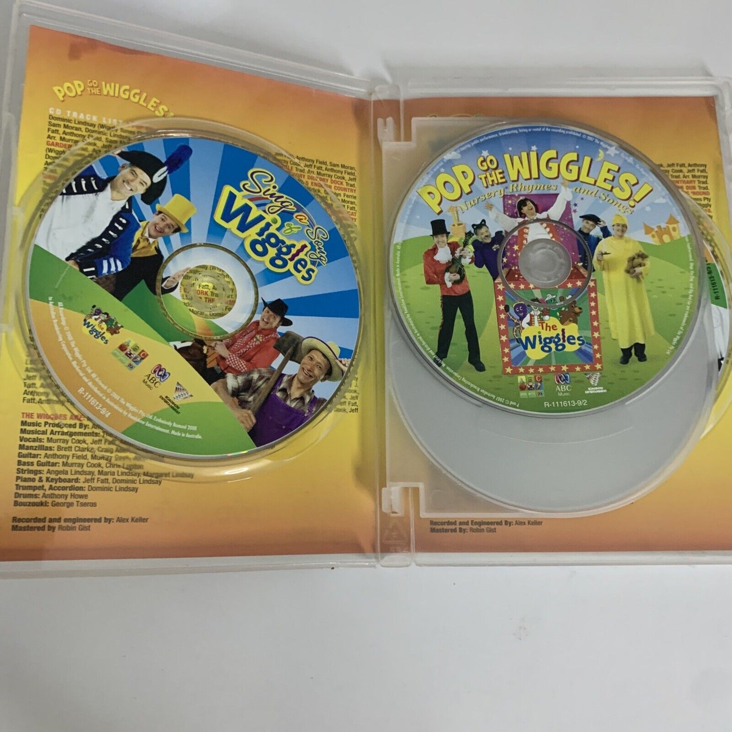 The Wiggles Nursery Rhymes Collection 4-Disc (DVD + CD, 2011) Region 4