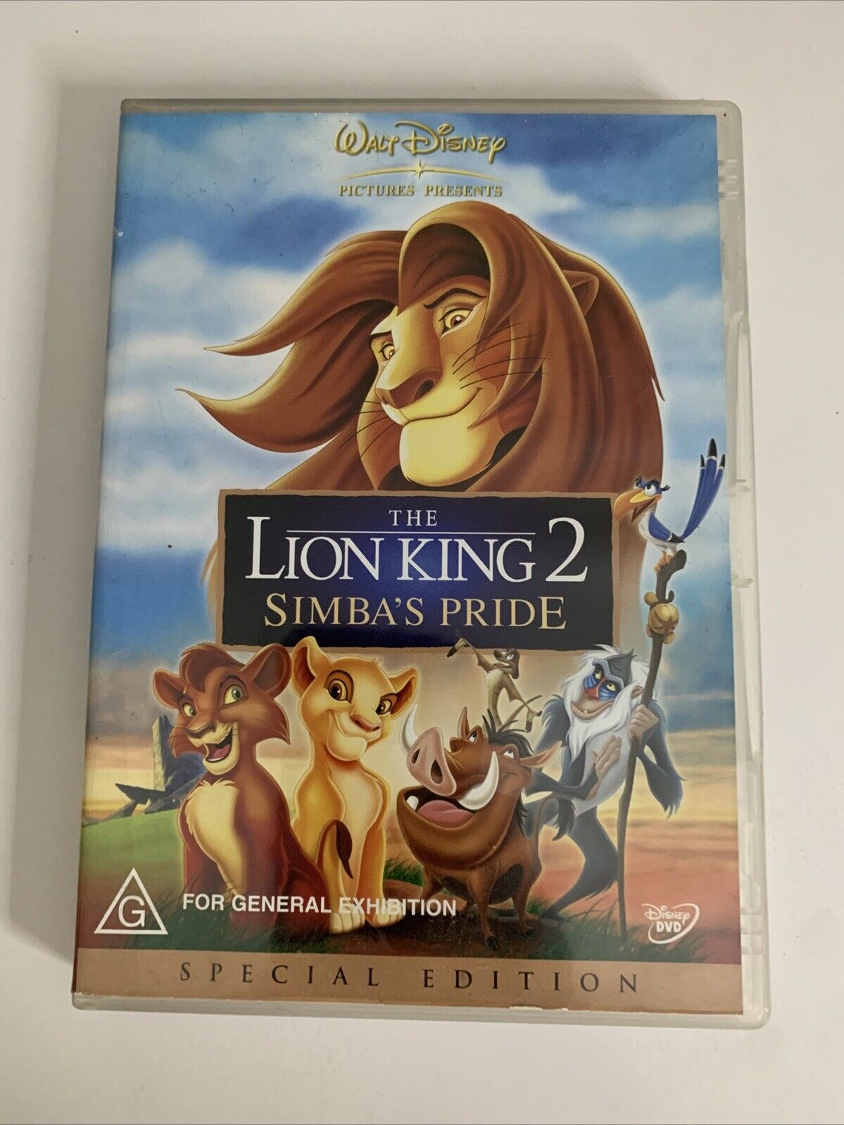 The Lion King 2 Simba's Pride (DVD, 1998) Disney Animated Film Region 4