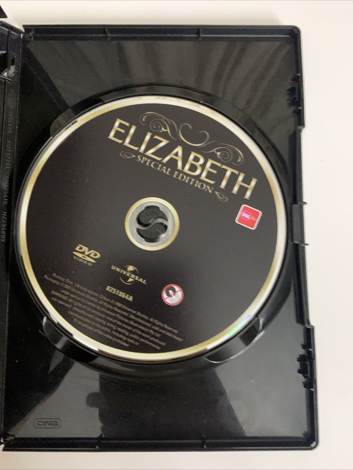 Elizabeth (Special Edition, DVD, 1998) Cate Blanchett Region 4