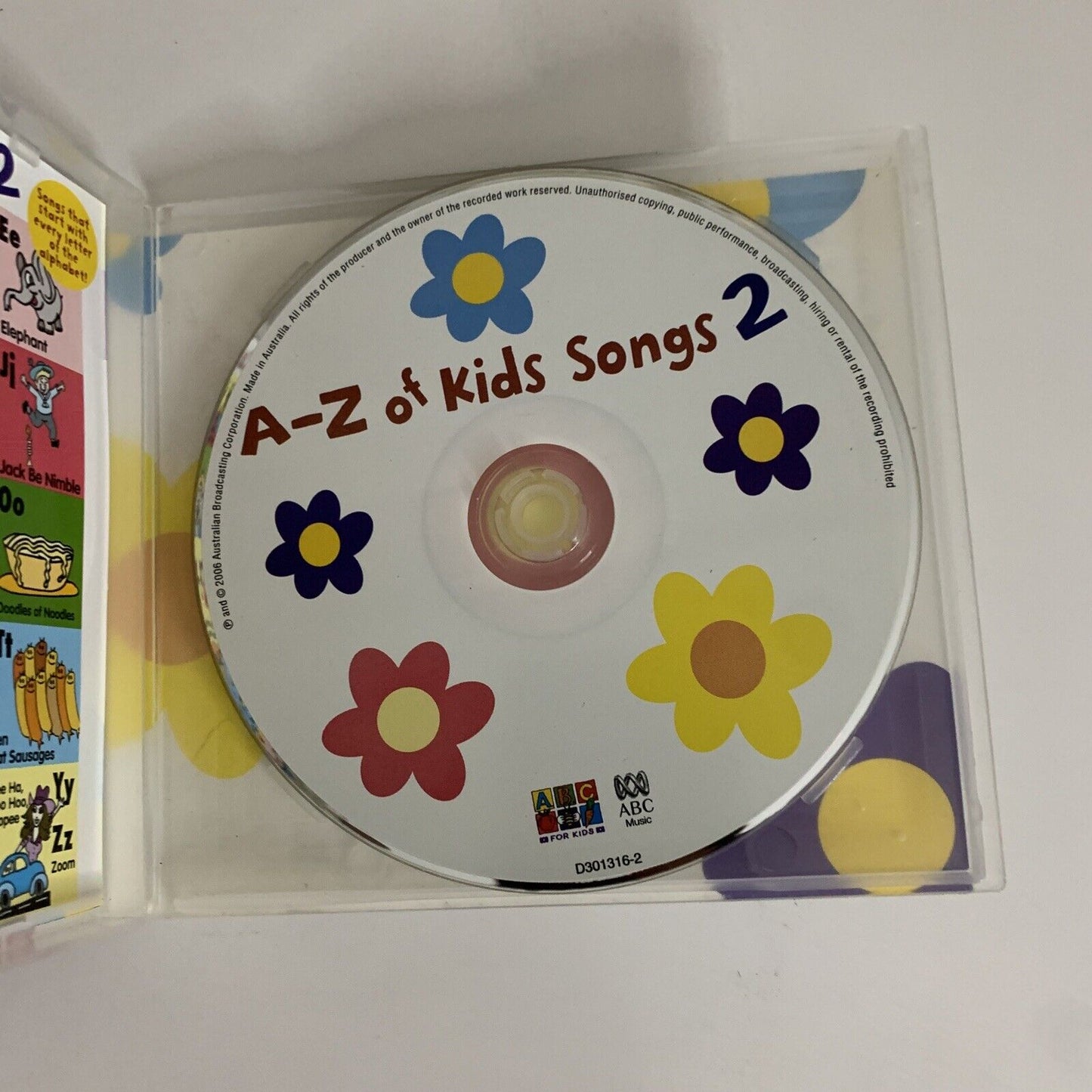 A-Z Of Kids Songs 2 by ABC Music (CD, 2006) Album D301316-2