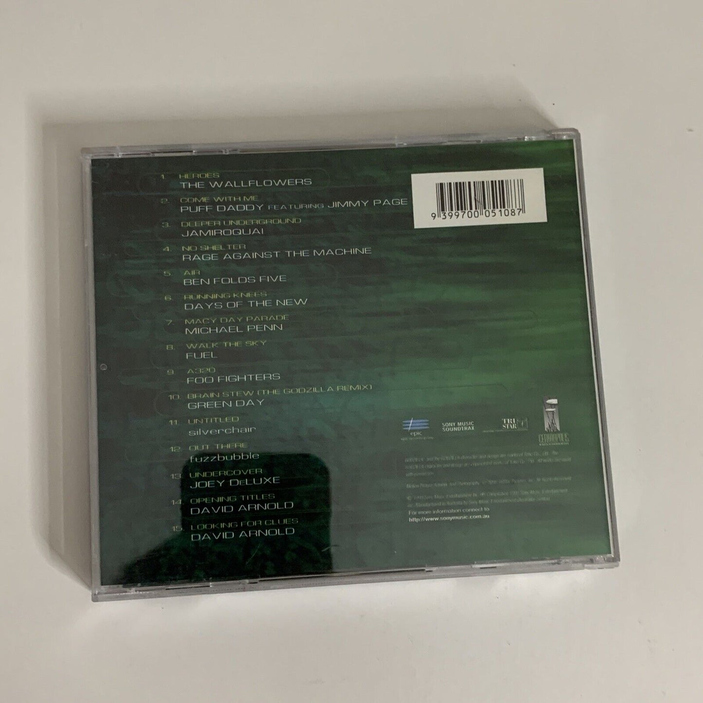Godzilla The Album (CD, 1998) Film Soundtrack
