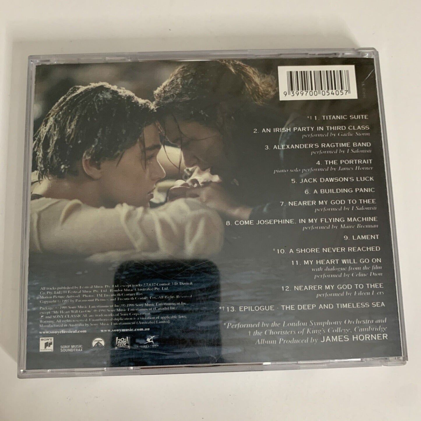 Back To Titanic (Music From The Motion Picture) by James Horner (CD, 1998) Album