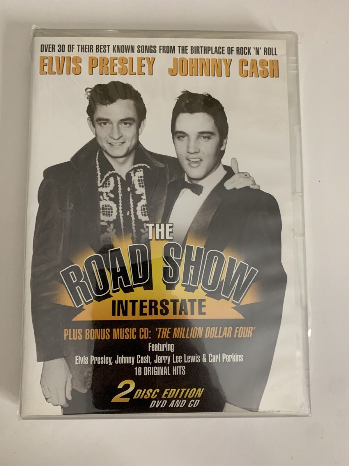 Elvis Presley & Johnny Cash The Road Show Interstate (DVD, 2006) All Regions NEW