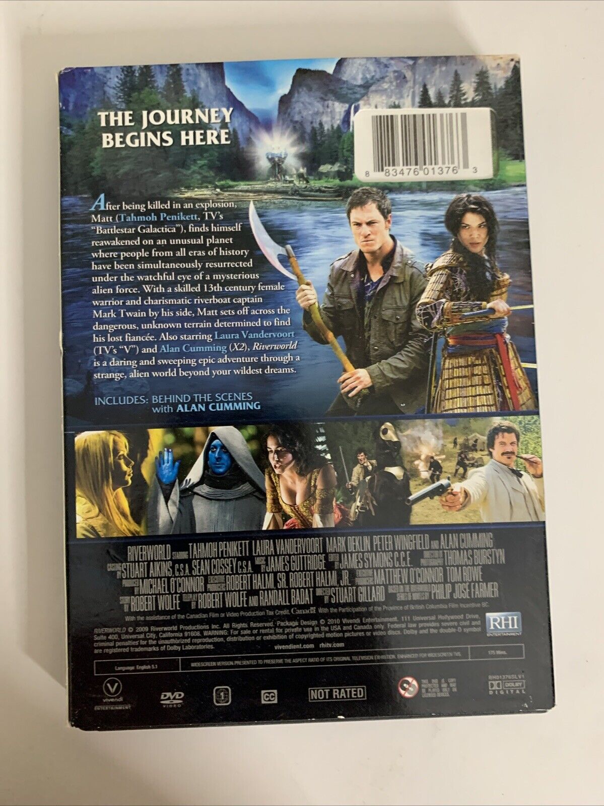 Riverworld (DVD, 2010) Tahmoh Penikett, Mark Deklin, Peter Wingfield Region 1
