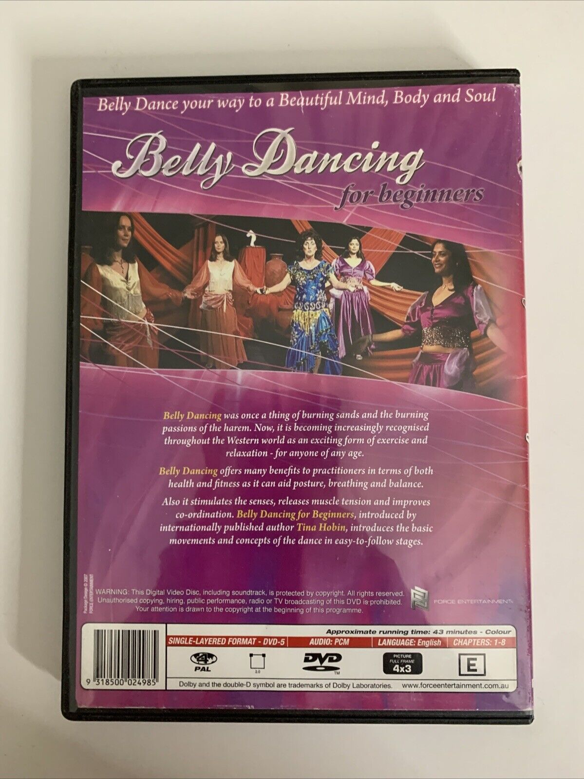 Belly Dancing for Beginners (DVD, 2006) Tina Hobin Region 4