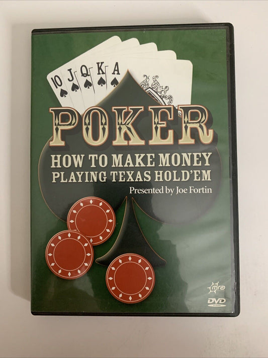 Poker : How to Make Money Playing Texas Hold'em (DVD, 2005) All Regions