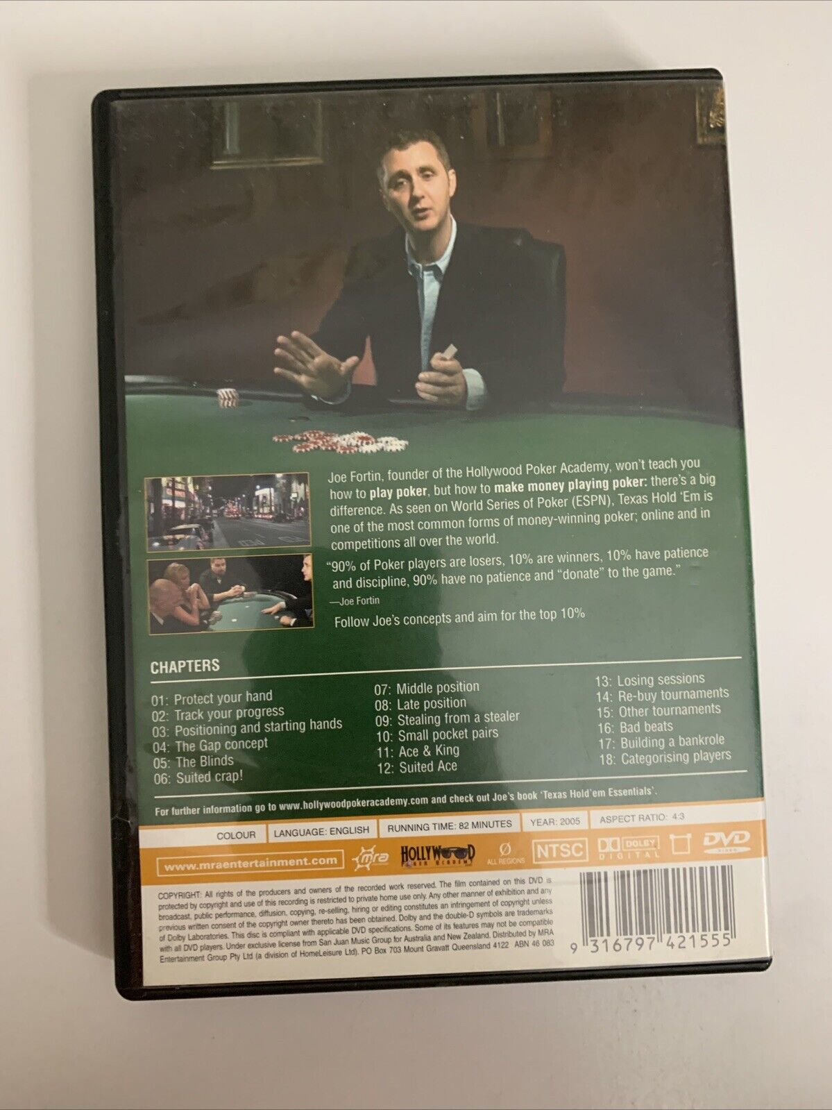 Poker : How to Make Money Playing Texas Hold'em (DVD, 2005) All Regions