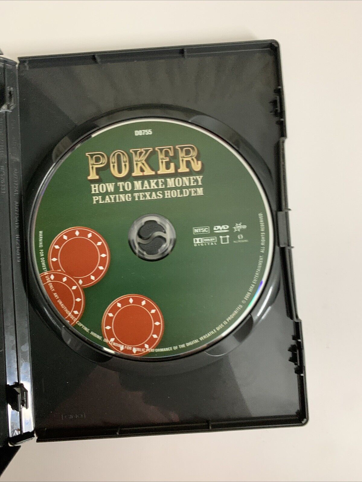 Poker : How to Make Money Playing Texas Hold'em (DVD, 2005) All Regions