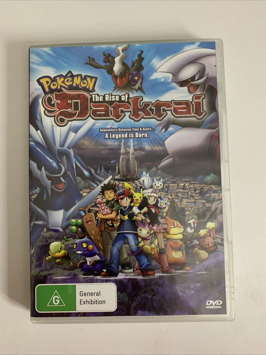 Pokemon The Rise of Darkrai (DVD, 2008) Animated Movie Region 4