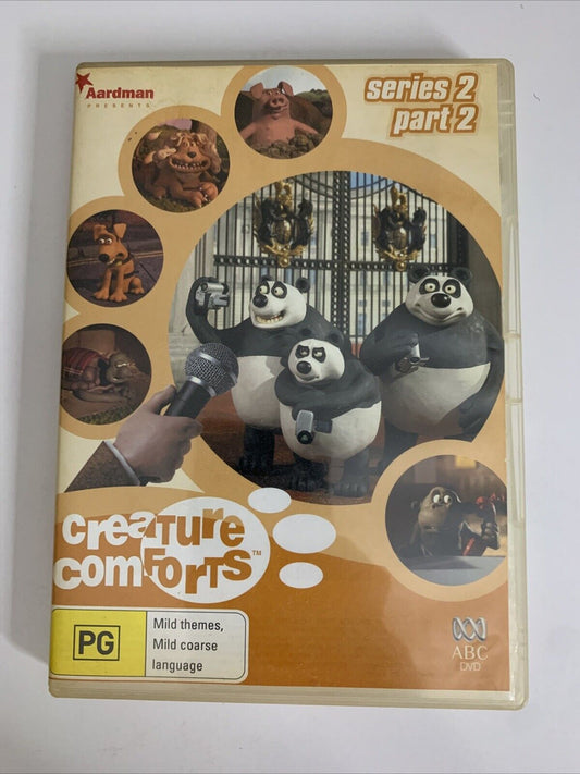 Creature Comforts : Series 2 Vol 2 (DVD, 2004) Region 4