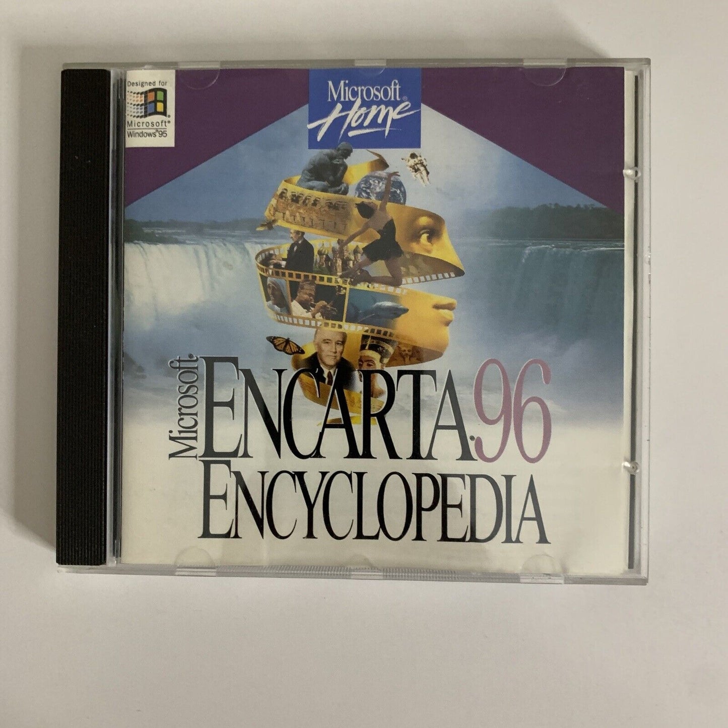 Microsoft Encarta 96 Encyclopedia PC Windows CD-ROM 1996