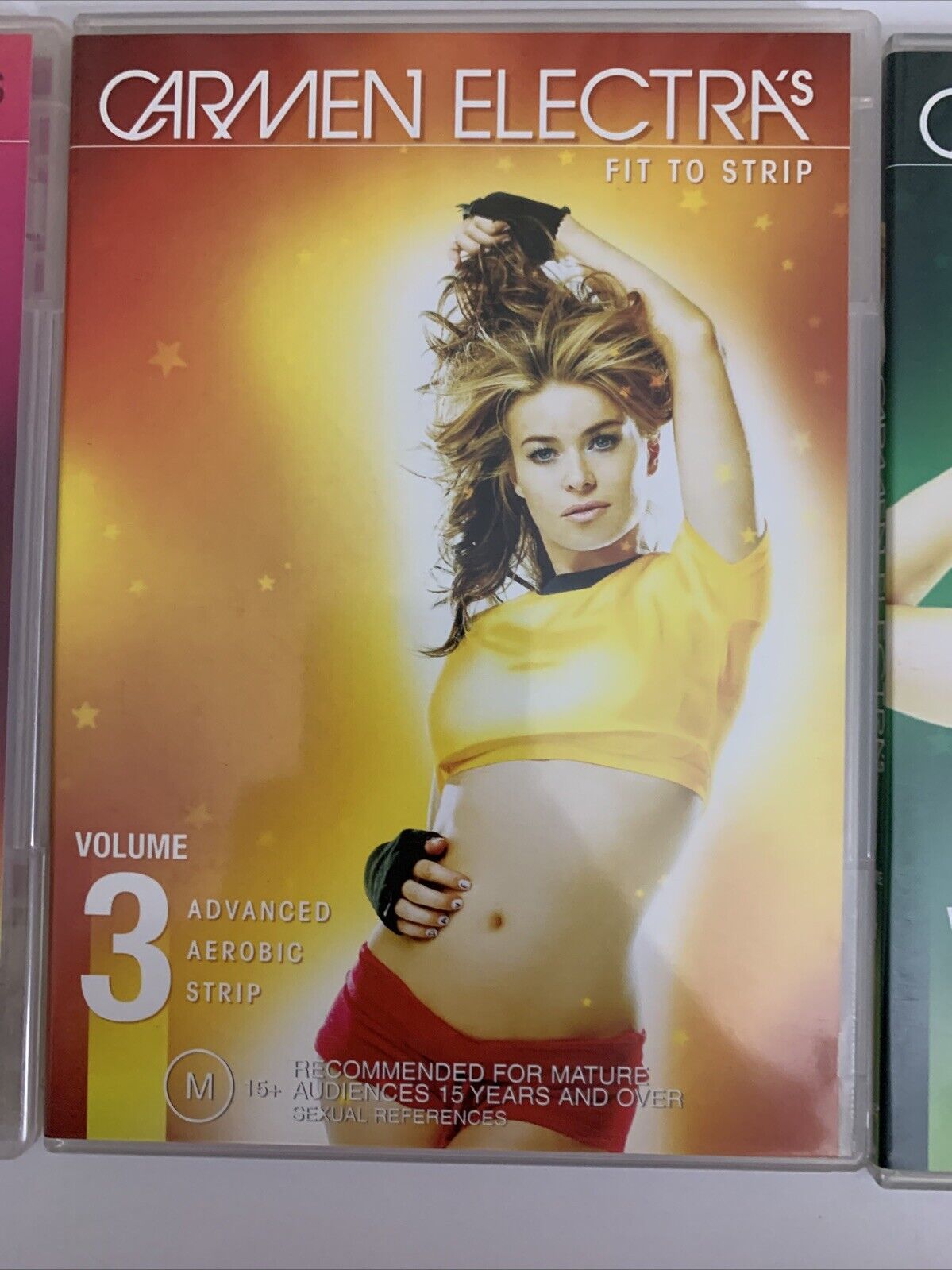 Carmen Electra FIT to Strip Boxset (DVD, 2004, 4-Disc Set) Region 4
